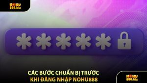Các Bước Chuẩn Bị Trước Khi Đăng Nhập NOHU888