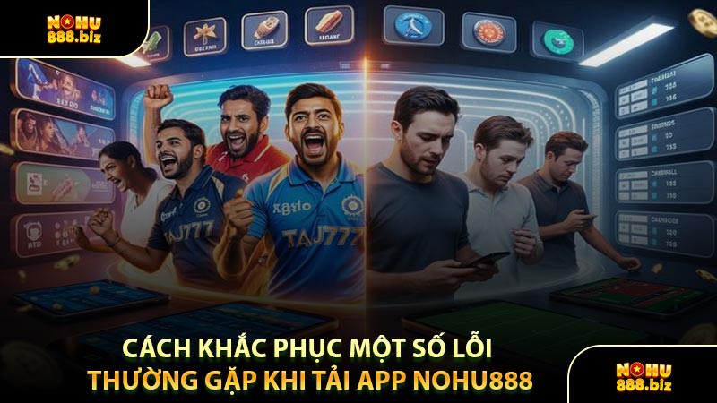 Cách Khắc Phục Một Số Lỗi Thường Gặp Khi Tải App NOHU888